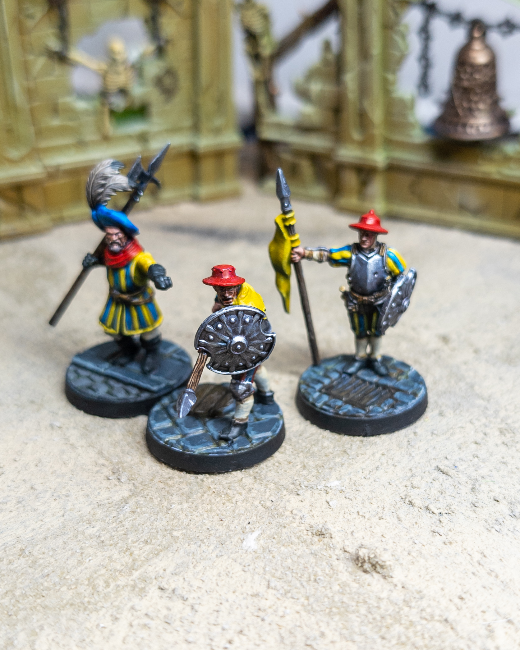 Youngbloods with shields